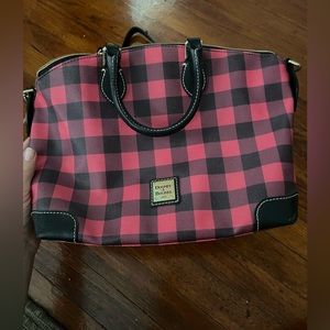 DOONEY AND BOURKE BUFFALO PLAID PURSE